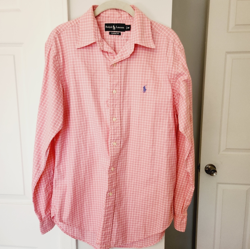 Ralph Lauren Men’s Button Down Polo Large